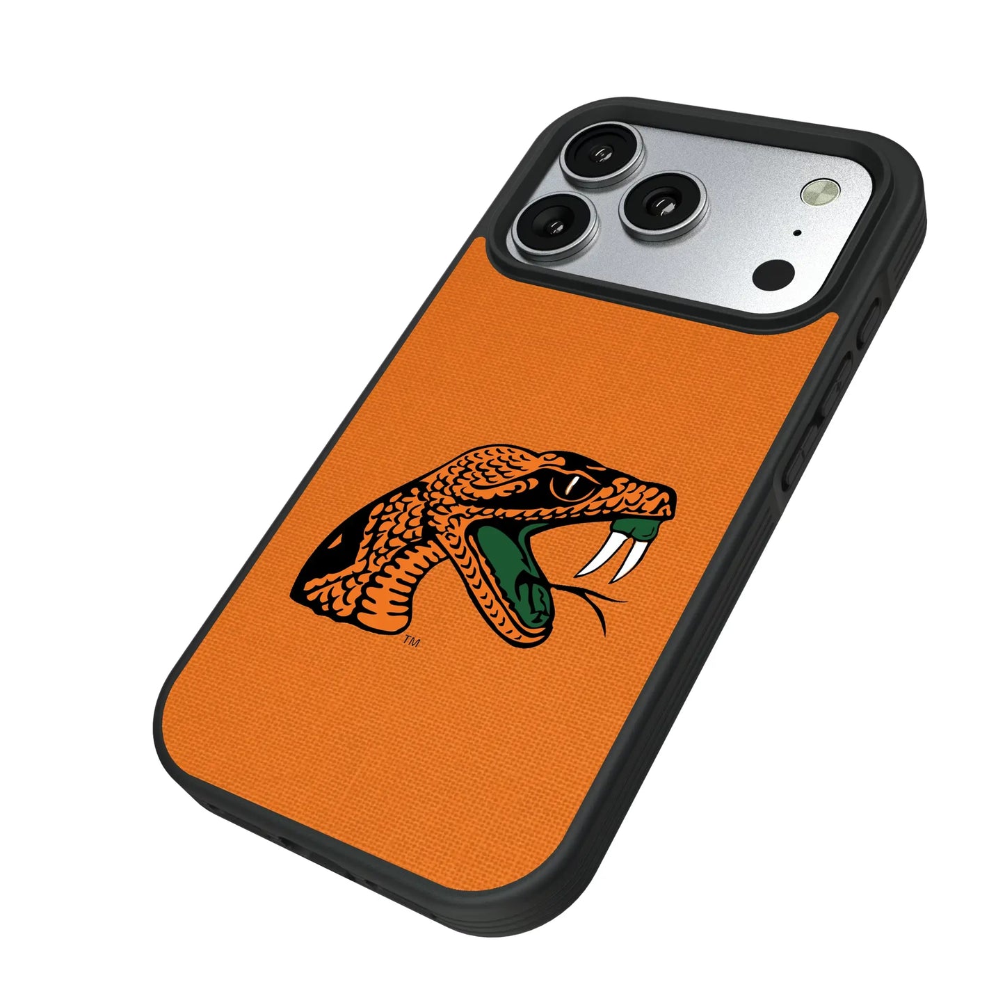 Florida A&M University Rattlers Solid Bump Phone Case for Apple iPhone