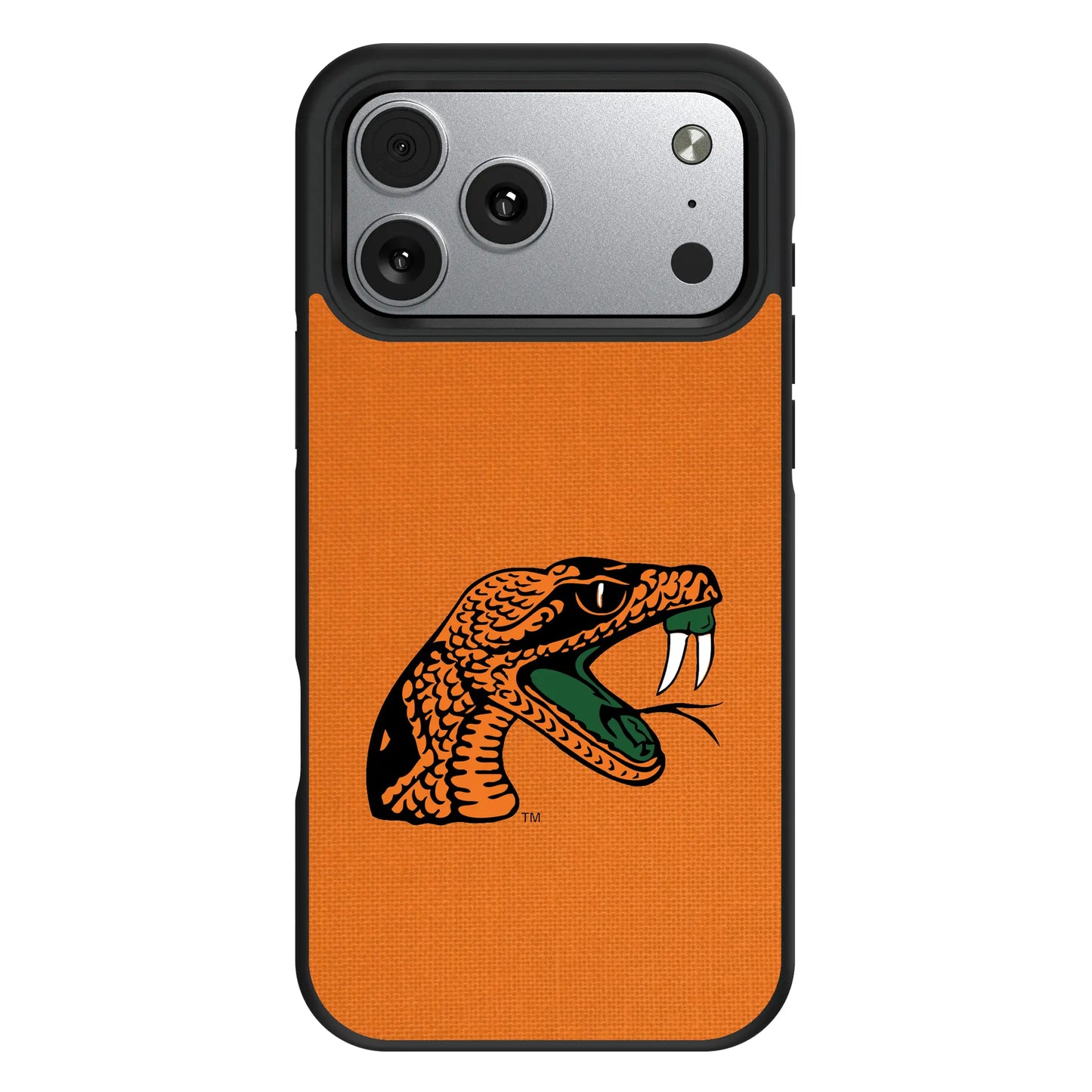 Florida A&M University Rattlers Solid Bump Phone Case for Apple iPhone