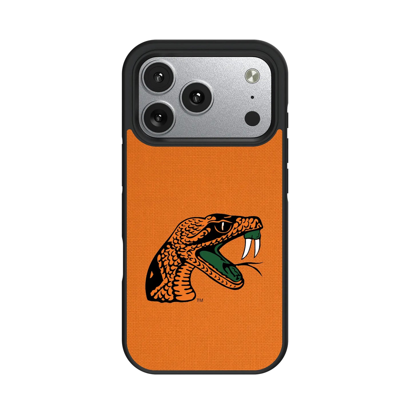 Florida A&M University Rattlers Solid Bump Phone Case for Apple iPhone