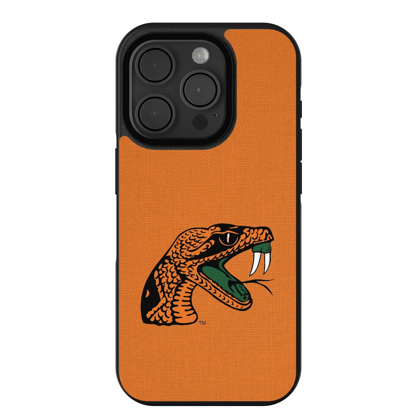 Florida A&M University Rattlers Solid Bump Phone Case for Apple iPhone