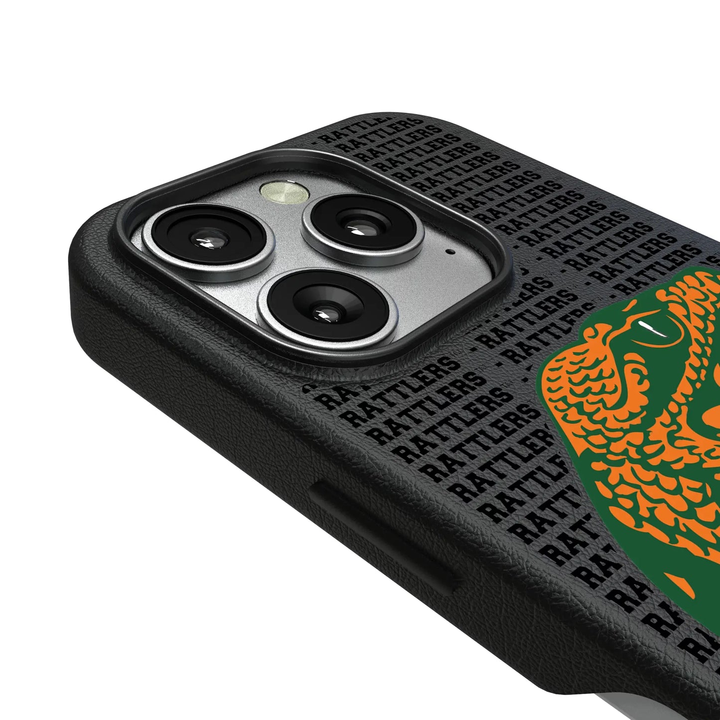 Florida A&M University Rattlers Text Backdrop MagSafe Compatible Phone Case for Apple iPhone