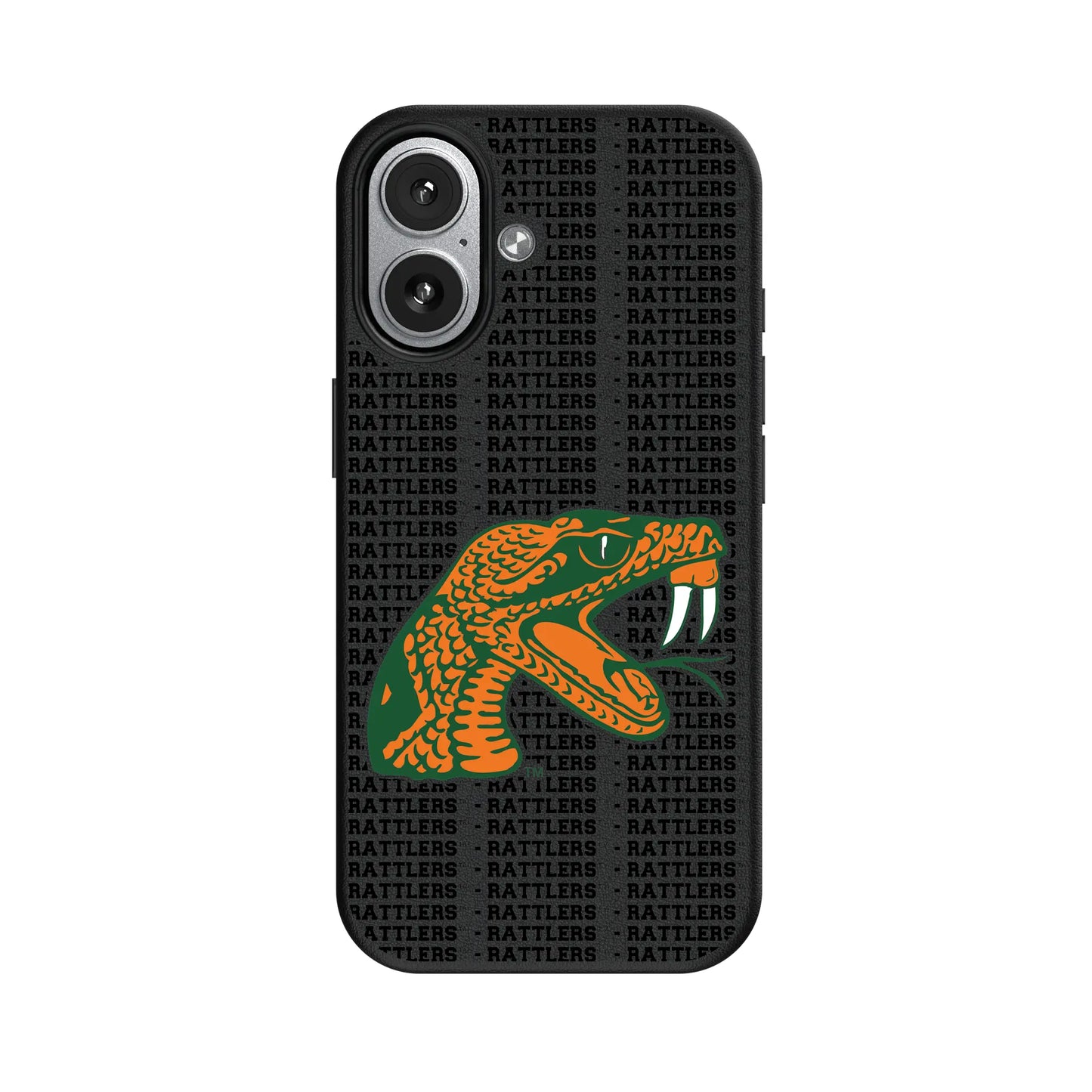 Florida A&M University Rattlers Text Backdrop MagSafe Compatible Phone Case for Apple iPhone