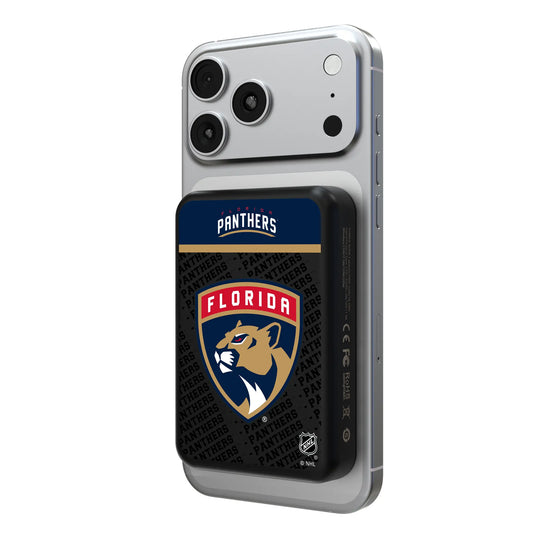 Florida Panthers Endzone Plus Wireless Mag Power Bank