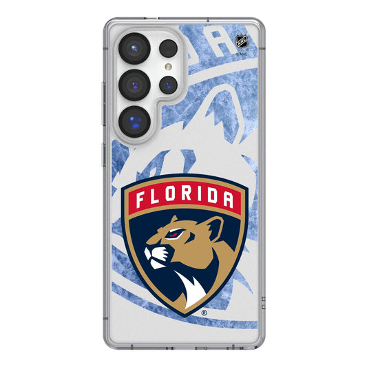Florida Panthers Ice Tilt Clear Phone Case for Samsung Galaxy