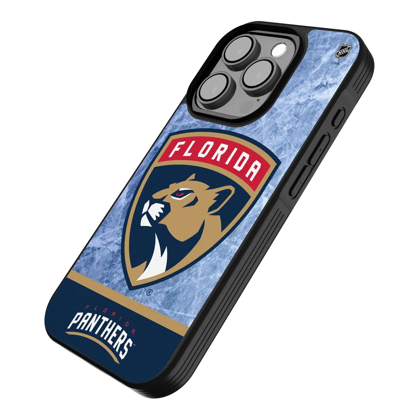 Florida Panthers Ice Wordmark Bump Phone Case for Apple iPhone