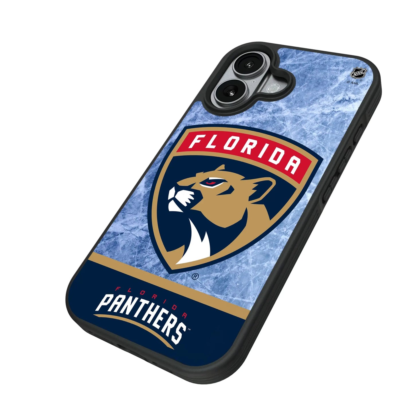 Florida Panthers Ice Wordmark Bump Phone Case for Apple iPhone