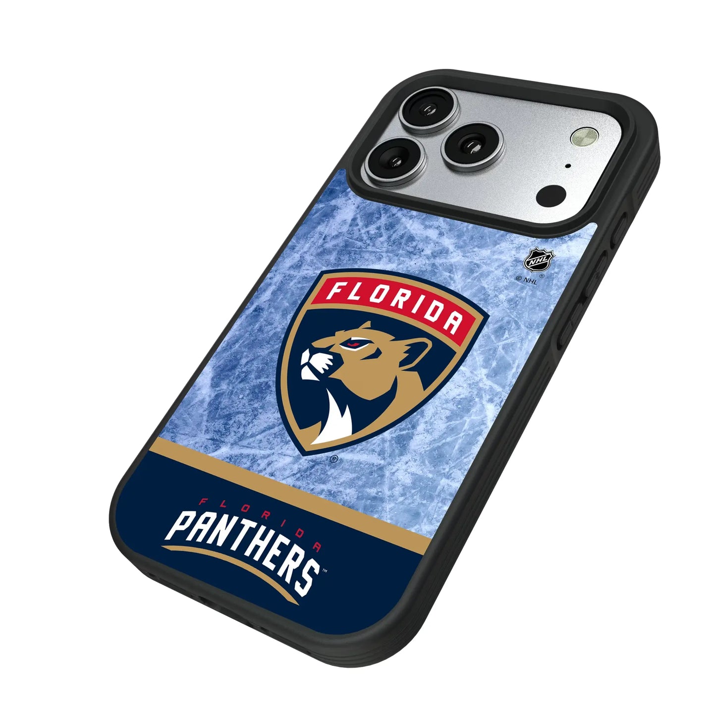 Florida Panthers Ice Wordmark Bump Phone Case for Apple iPhone