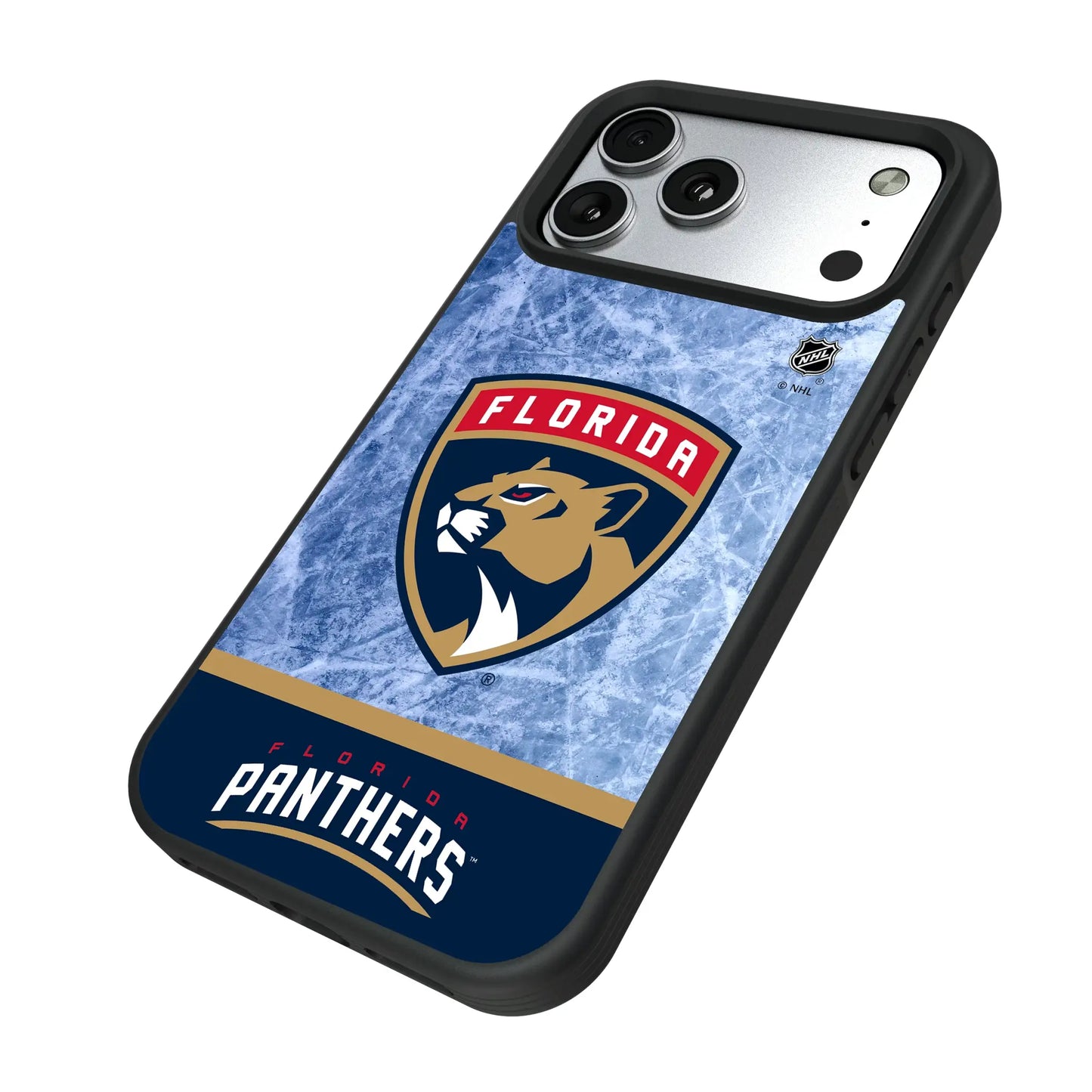 Florida Panthers Ice Wordmark Bump Phone Case for Apple iPhone