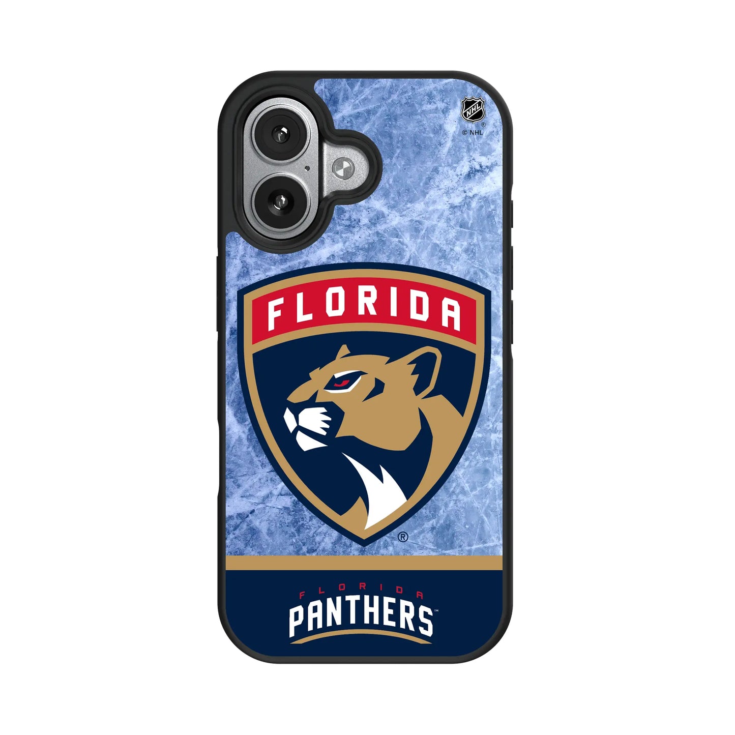 Florida Panthers Ice Wordmark Bump Phone Case for Apple iPhone