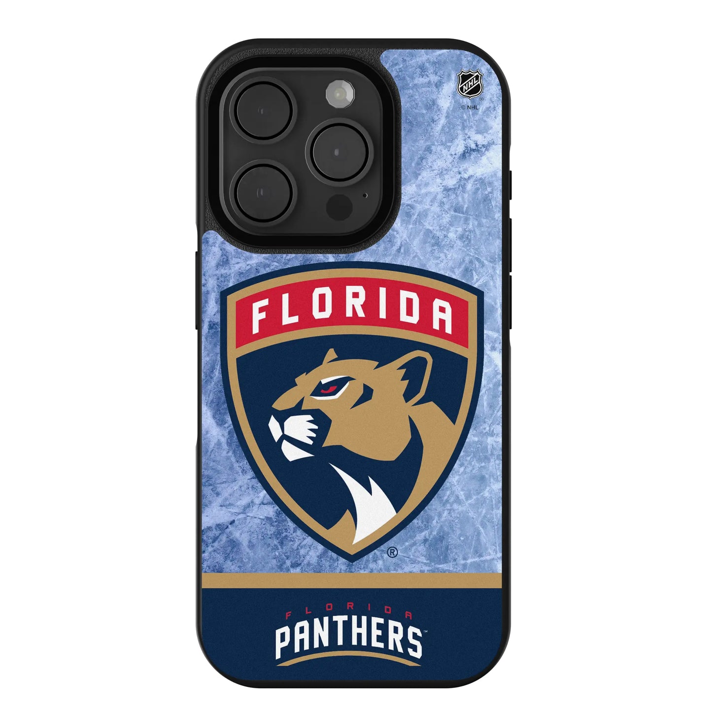 Florida Panthers Ice Wordmark Bump Phone Case for Apple iPhone