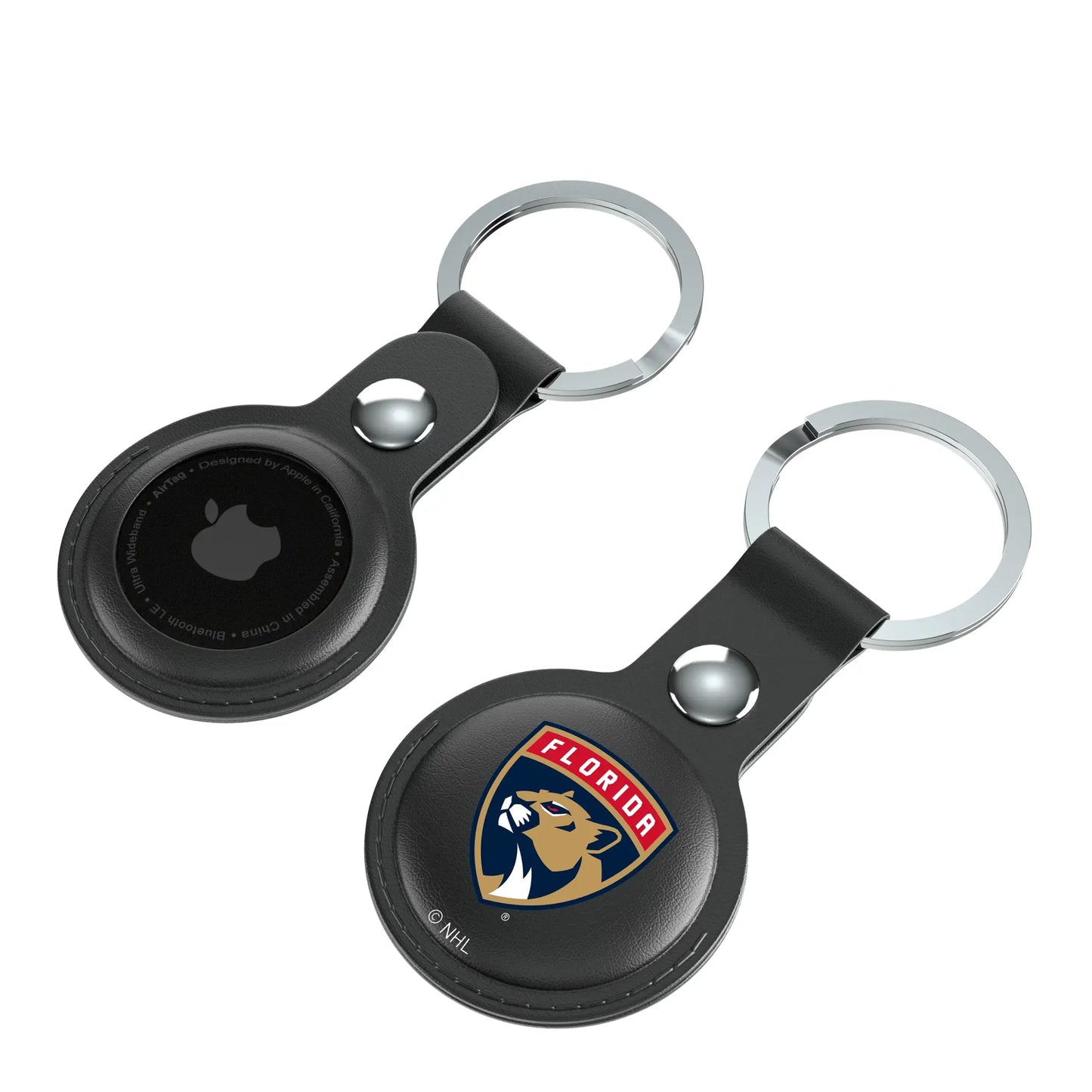 Florida Panthers Insignia Black Airtag Holder 2-Pack