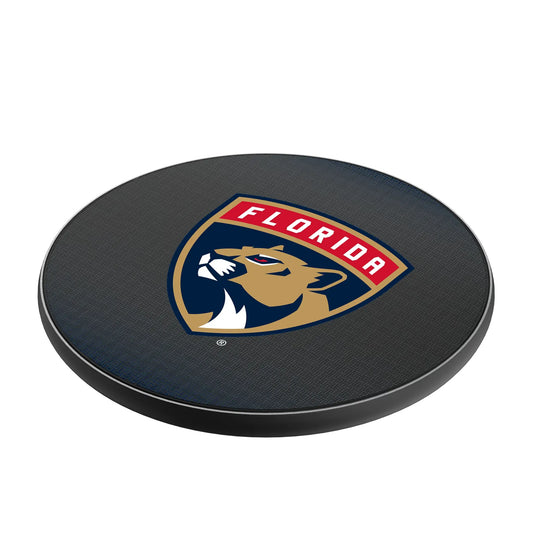 Florida Panthers Linen 15-Watt Wireless Charger