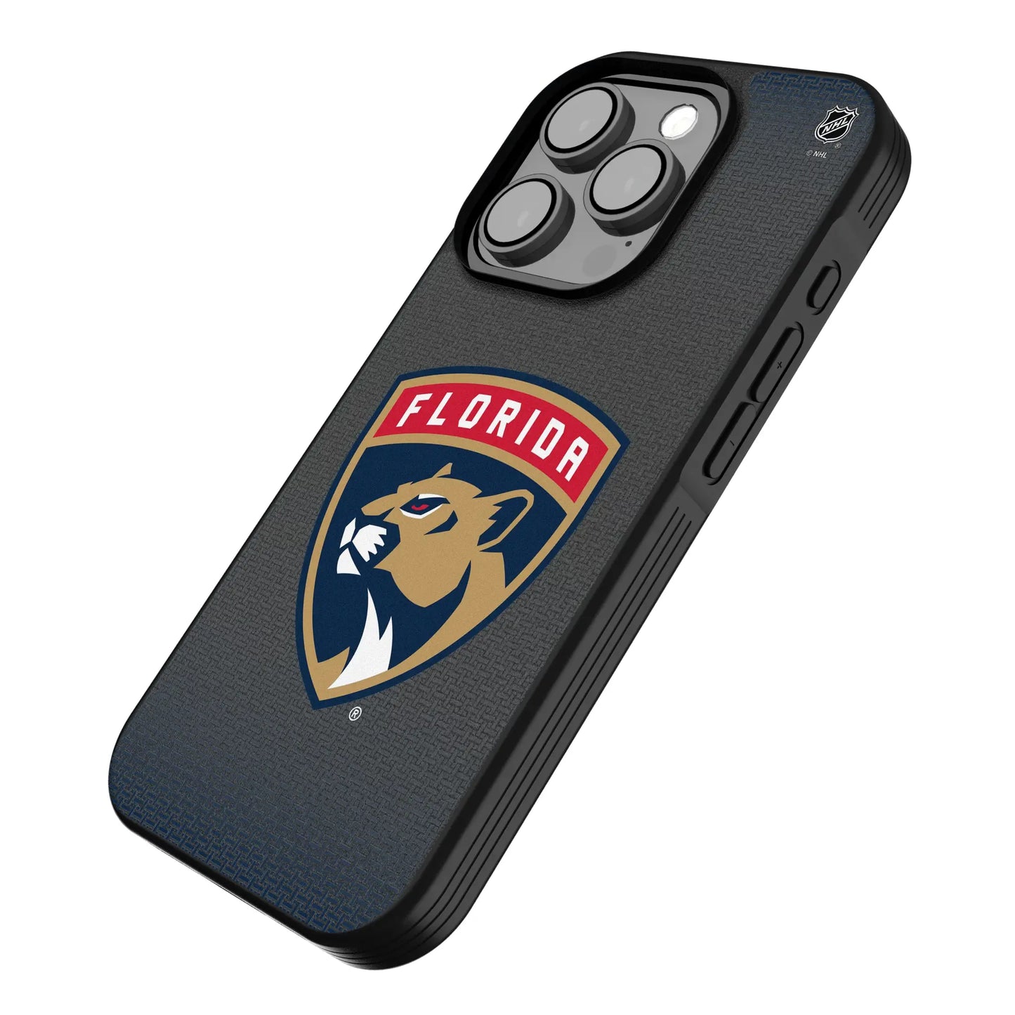 Florida Panthers Linen Bump Phone Case for Apple iPhone