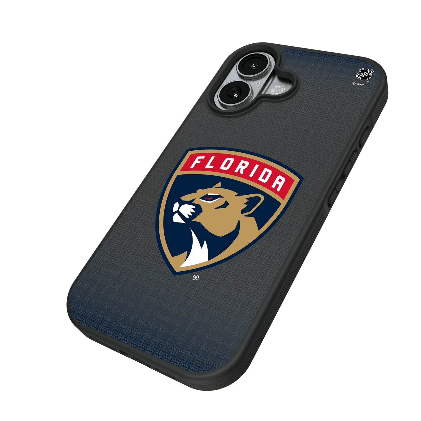 Florida Panthers Linen Bump Phone Case for Apple iPhone