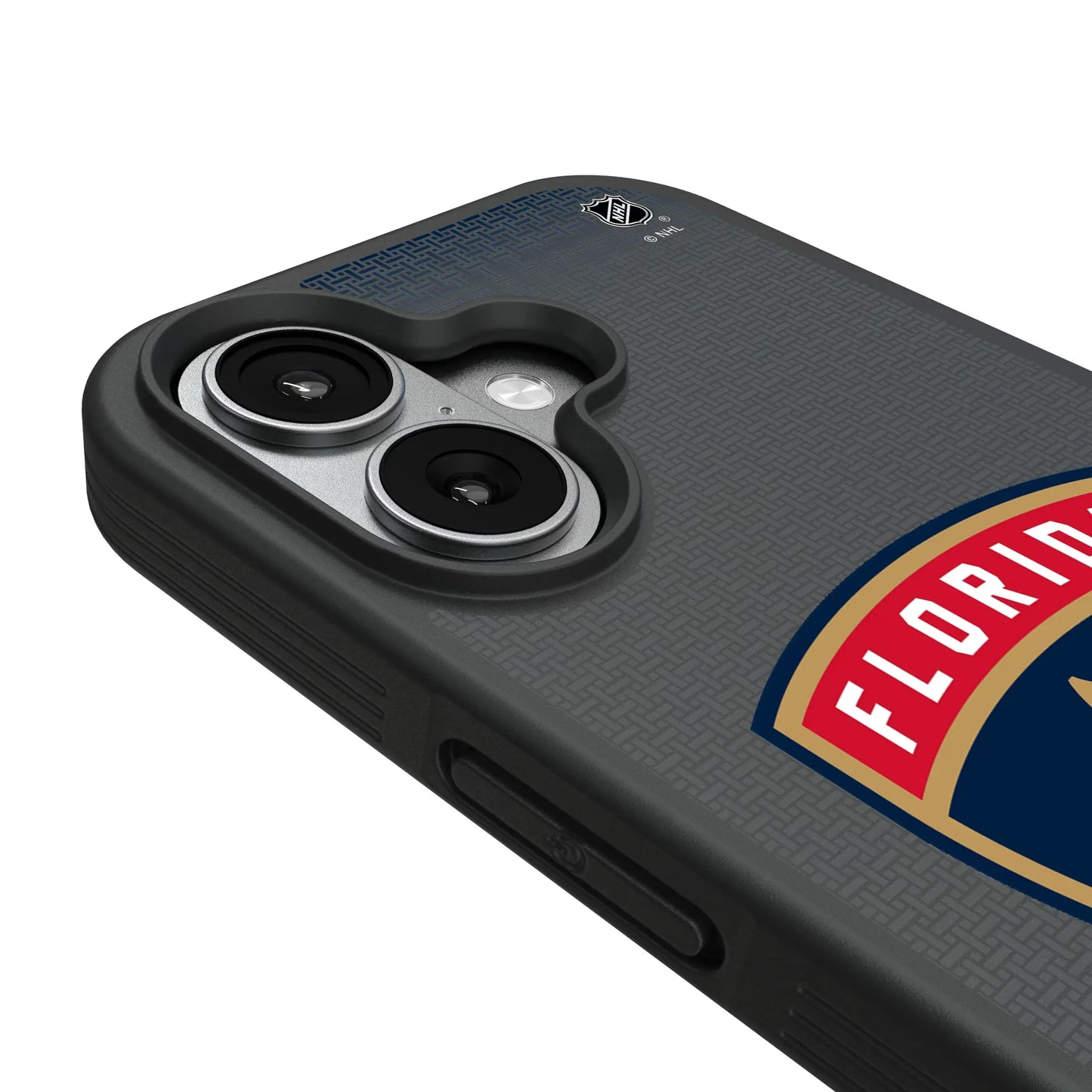 Florida Panthers Linen Bump Phone Case for Apple iPhone
