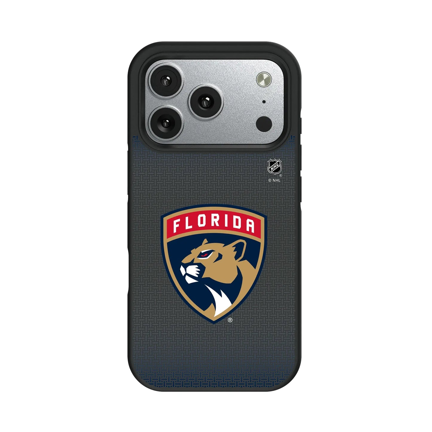 Florida Panthers Linen Bump Phone Case for Apple iPhone