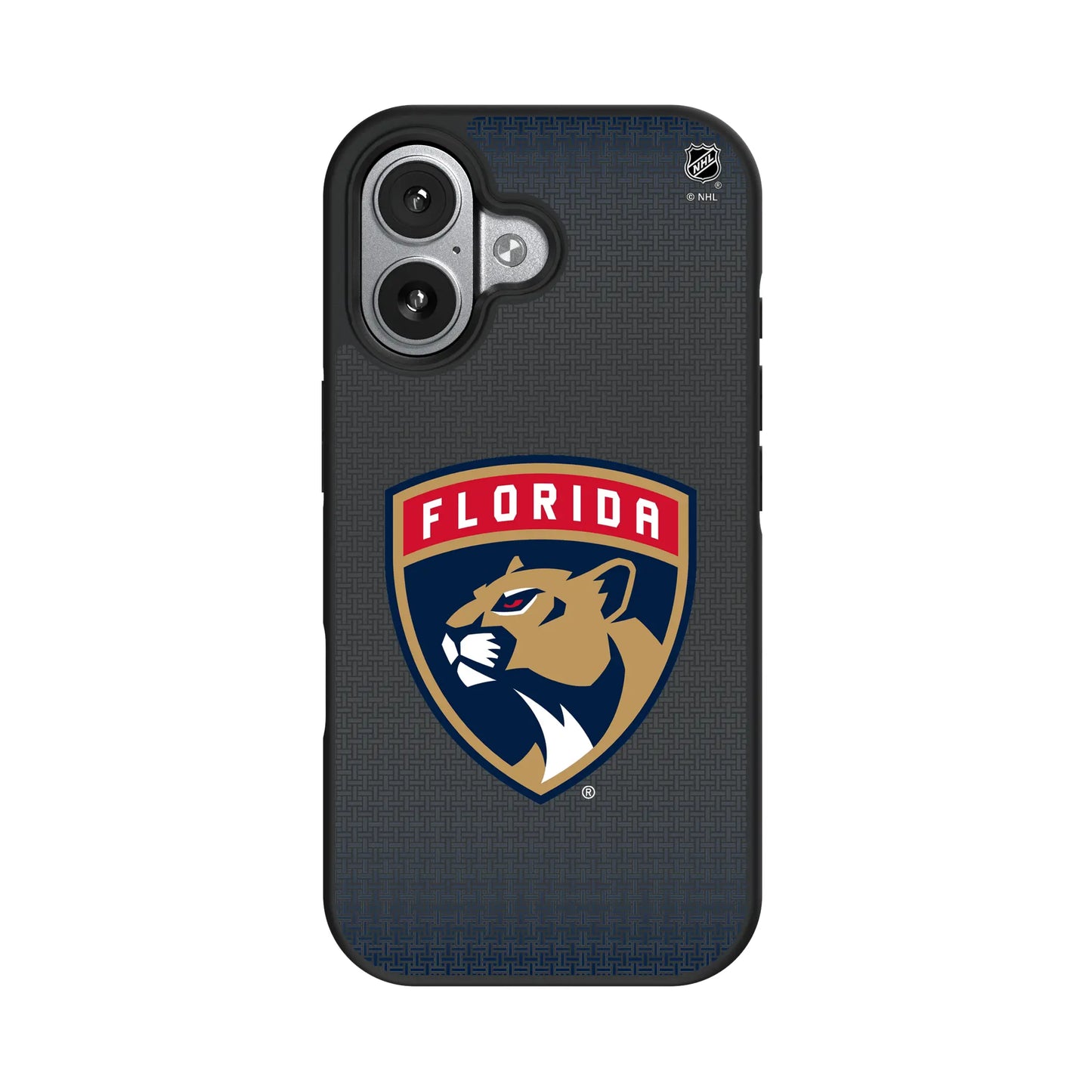 Florida Panthers Linen Bump Phone Case for Apple iPhone