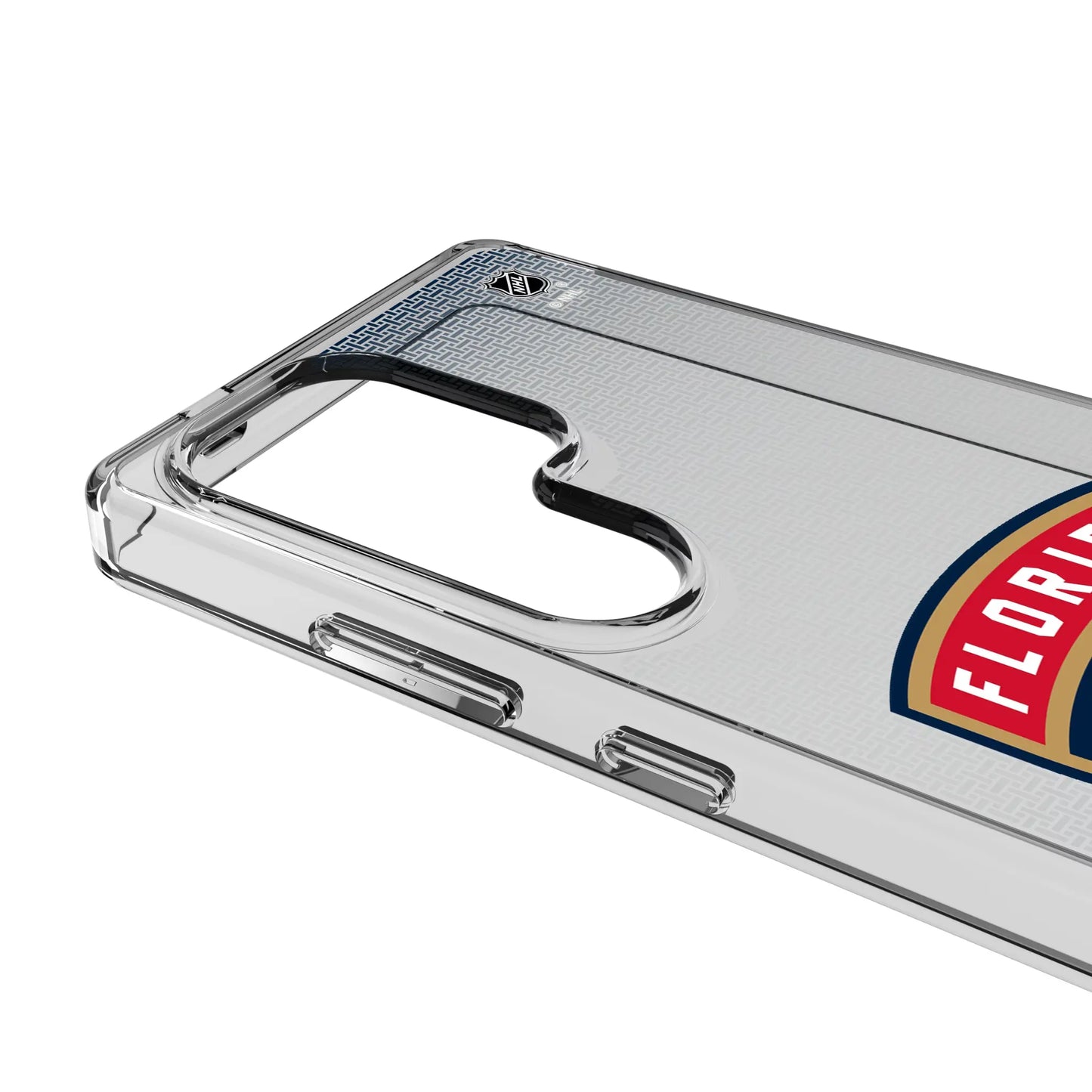 Florida Panthers Linen Clear Phone Case for Samsung Galaxy