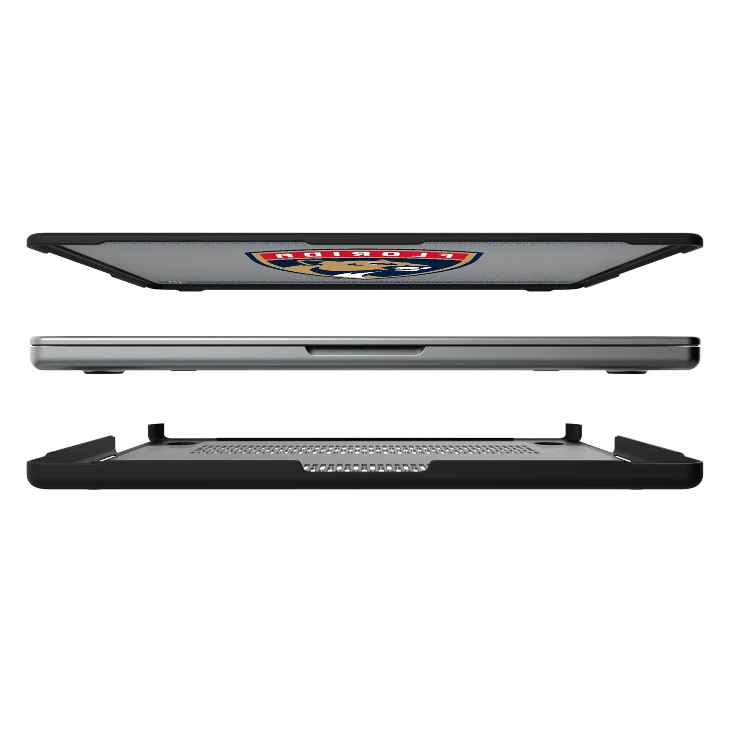 Florida Panthers Linen Laptop Case for Apple MacBook