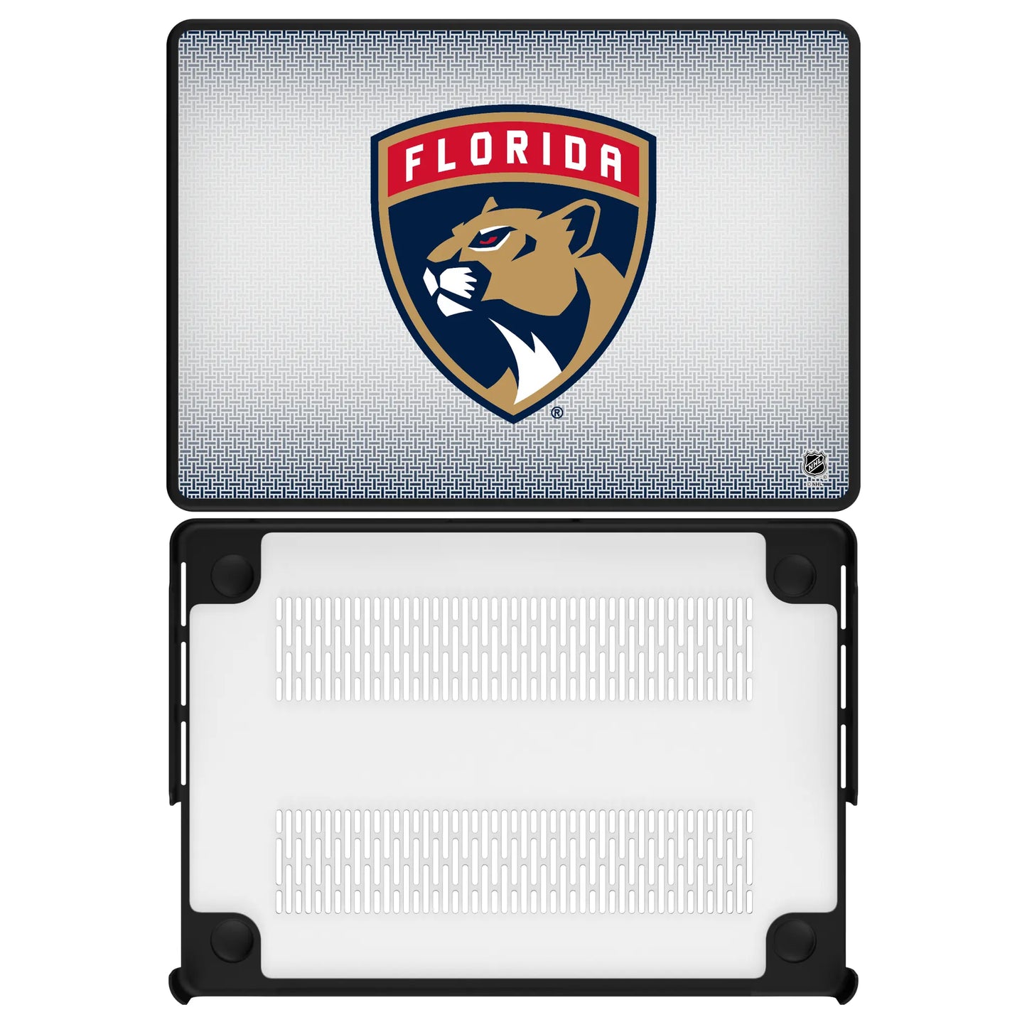 Florida Panthers Linen Laptop Case for Apple MacBook