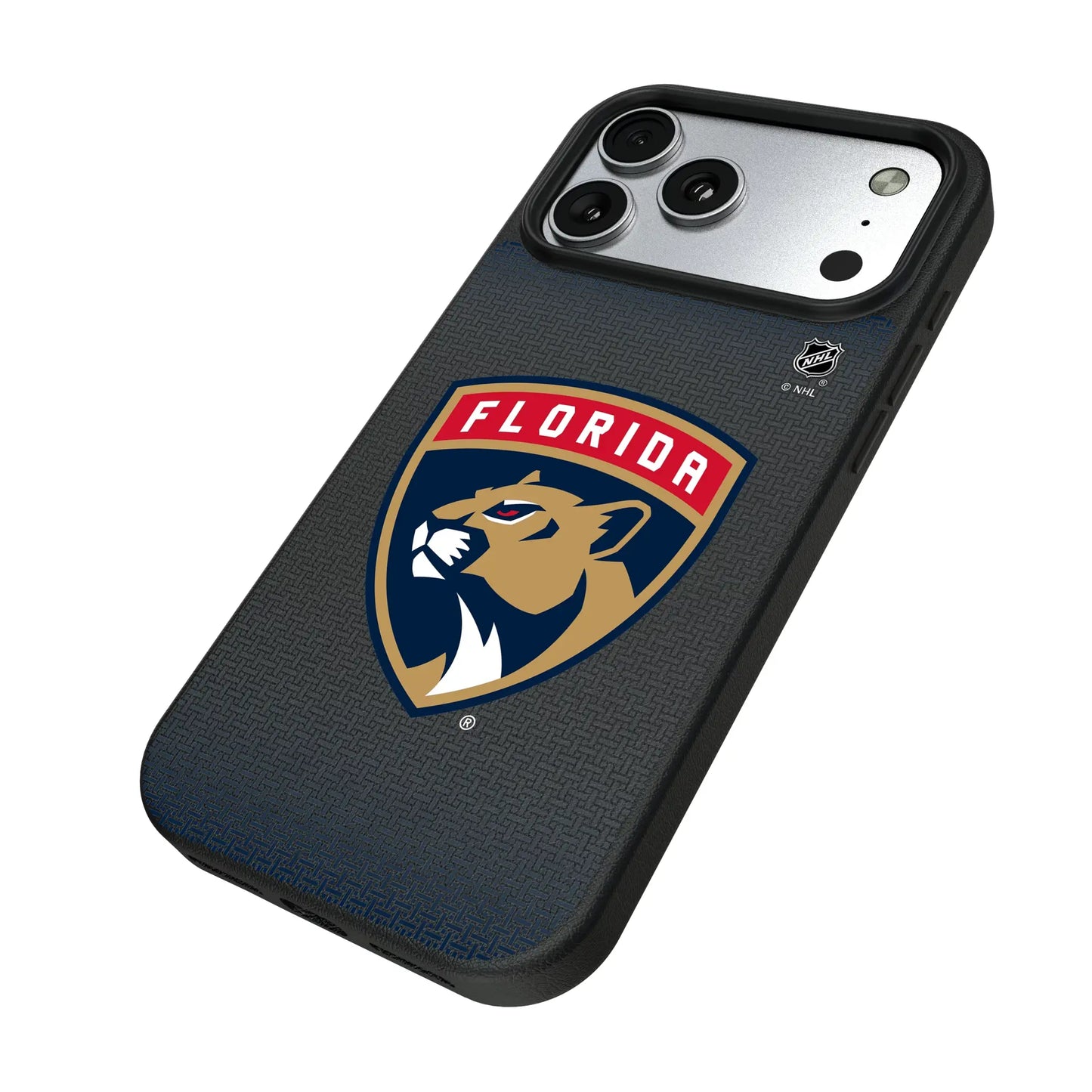 Florida Panthers Linen MagSafe Compatible Phone Case for Apple iPhone
