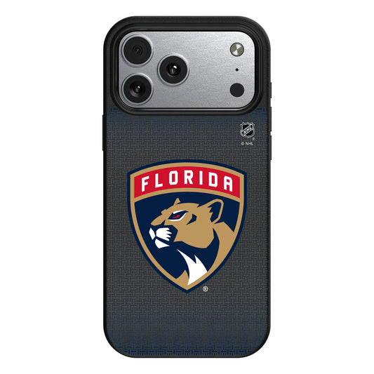 Florida Panthers Linen MagSafe Compatible Phone Case for Apple iPhone