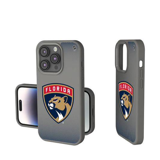 Florida Panthers Linen Soft Touch Phone Case for Apple iPhone