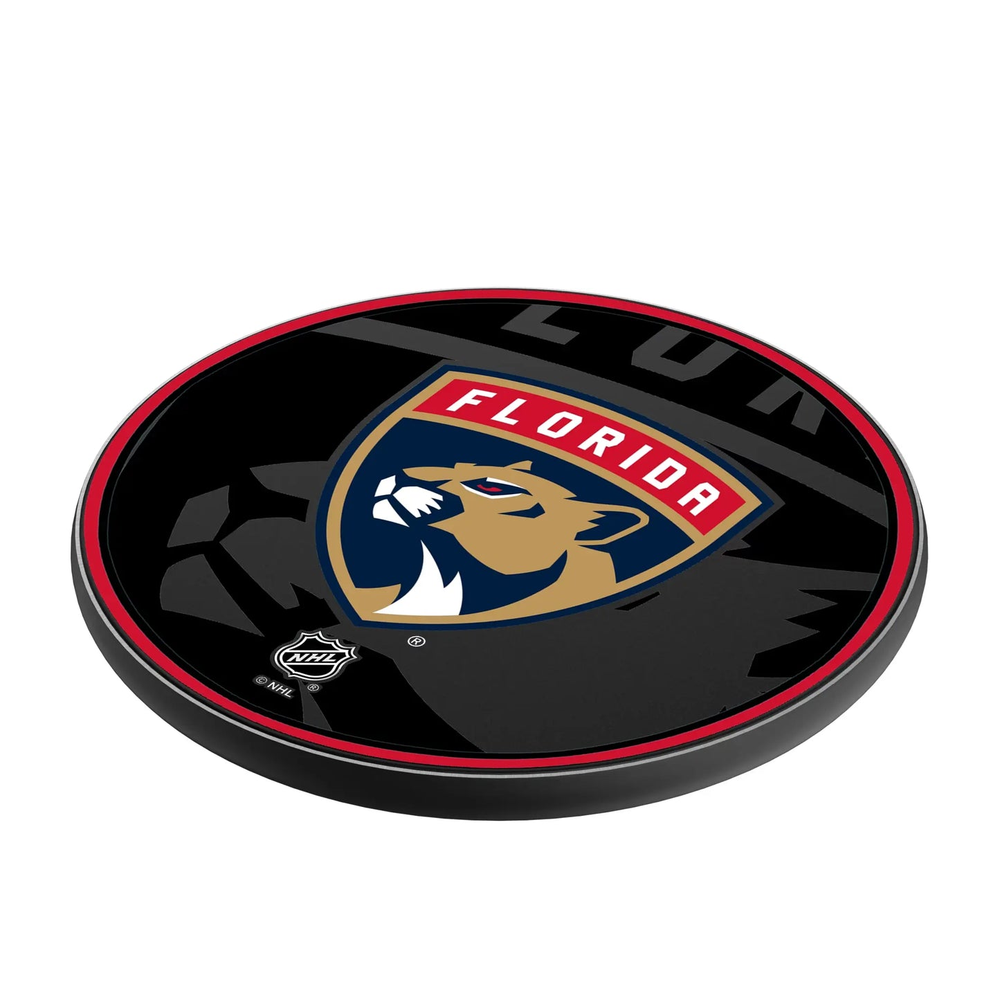 Florida Panthers Monocolor Tilt 15-Watt Wireless Charger