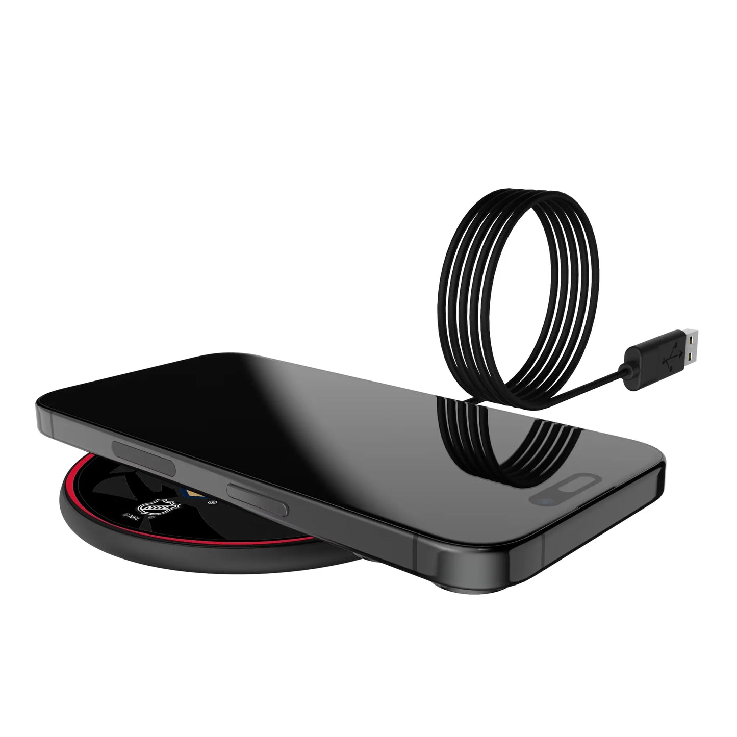 Florida Panthers Monocolor Tilt 15-Watt Wireless Charger
