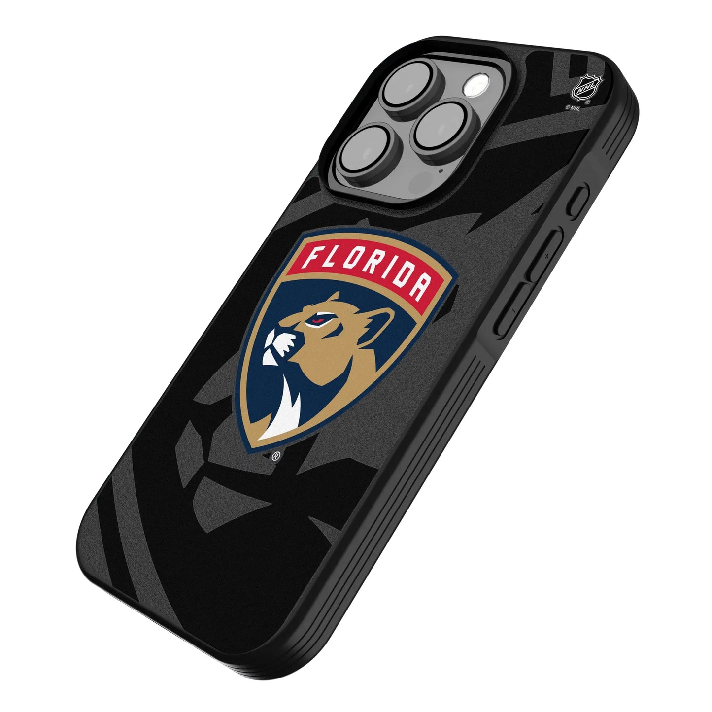 Florida Panthers Monocolor Tilt Bump Phone Case for Apple iPhone