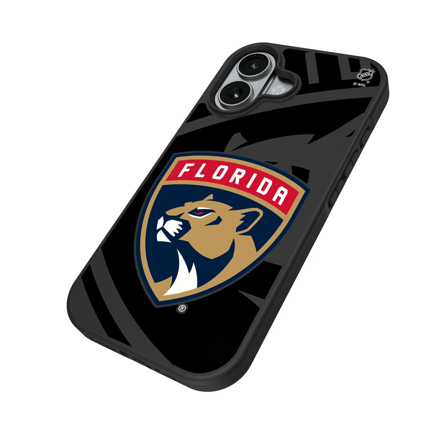 Florida Panthers Monocolor Tilt Bump Phone Case for Apple iPhone