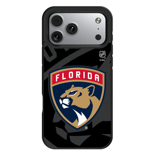 Florida Panthers Monocolor Tilt Bump Phone Case for Apple iPhone