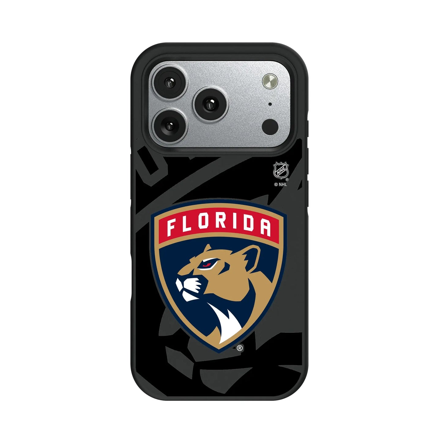 Florida Panthers Monocolor Tilt Bump Phone Case for Apple iPhone