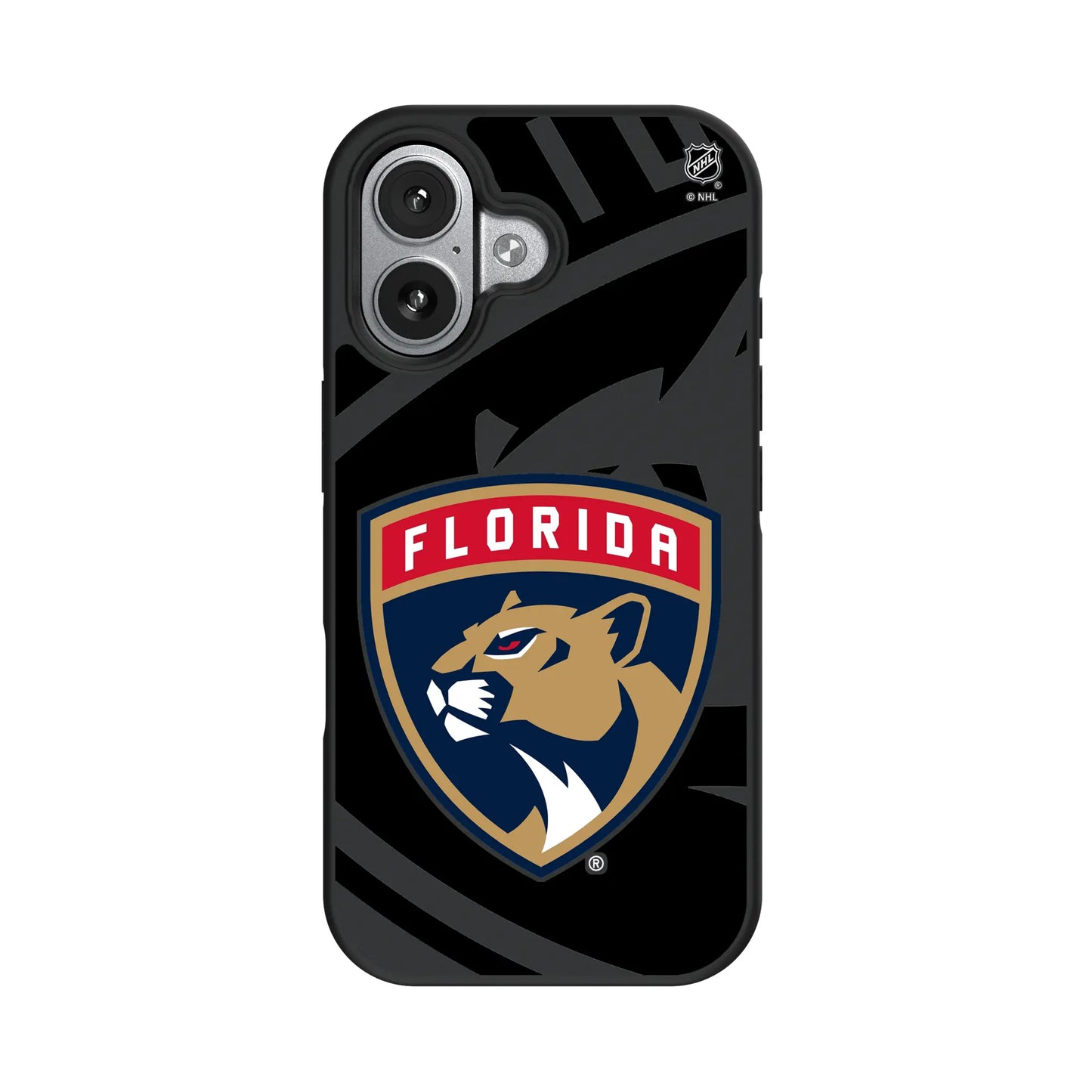 Florida Panthers Monocolor Tilt Bump Phone Case for Apple iPhone