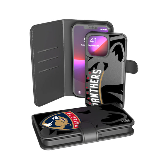 Florida Panthers Monocolor Tilt Wallet Phone Case for Apple iPhone