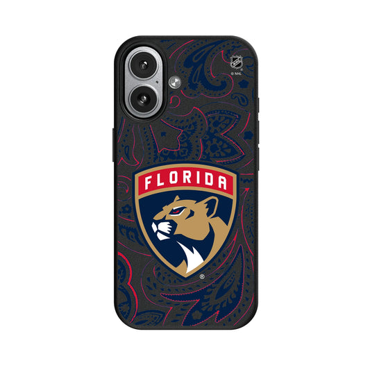 Florida Panthers Paisley MagSafe Compatible Phone Case for Apple iPhone