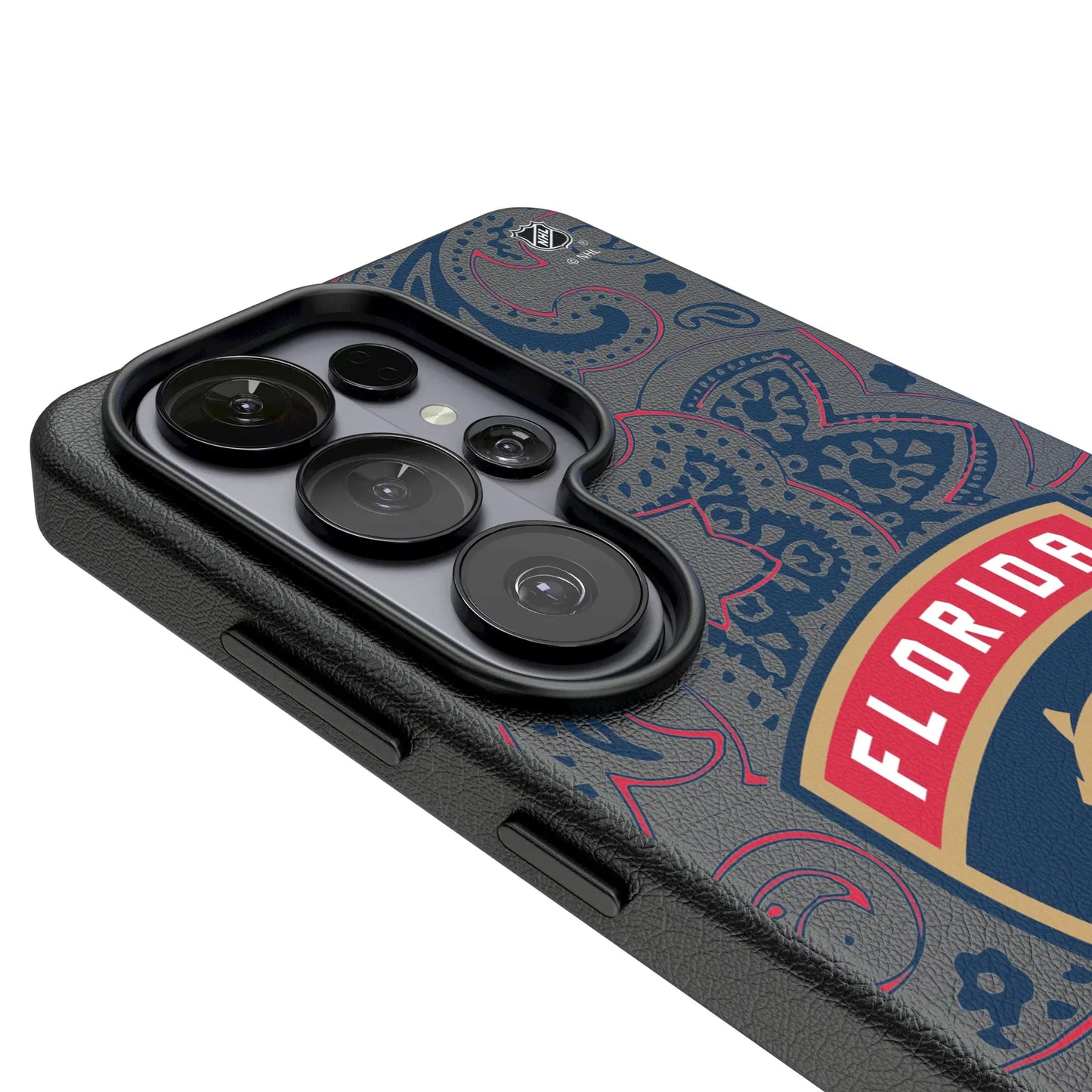 Florida Panthers Paisley MagSafe Compatible Phone Case for Samsung Galaxy