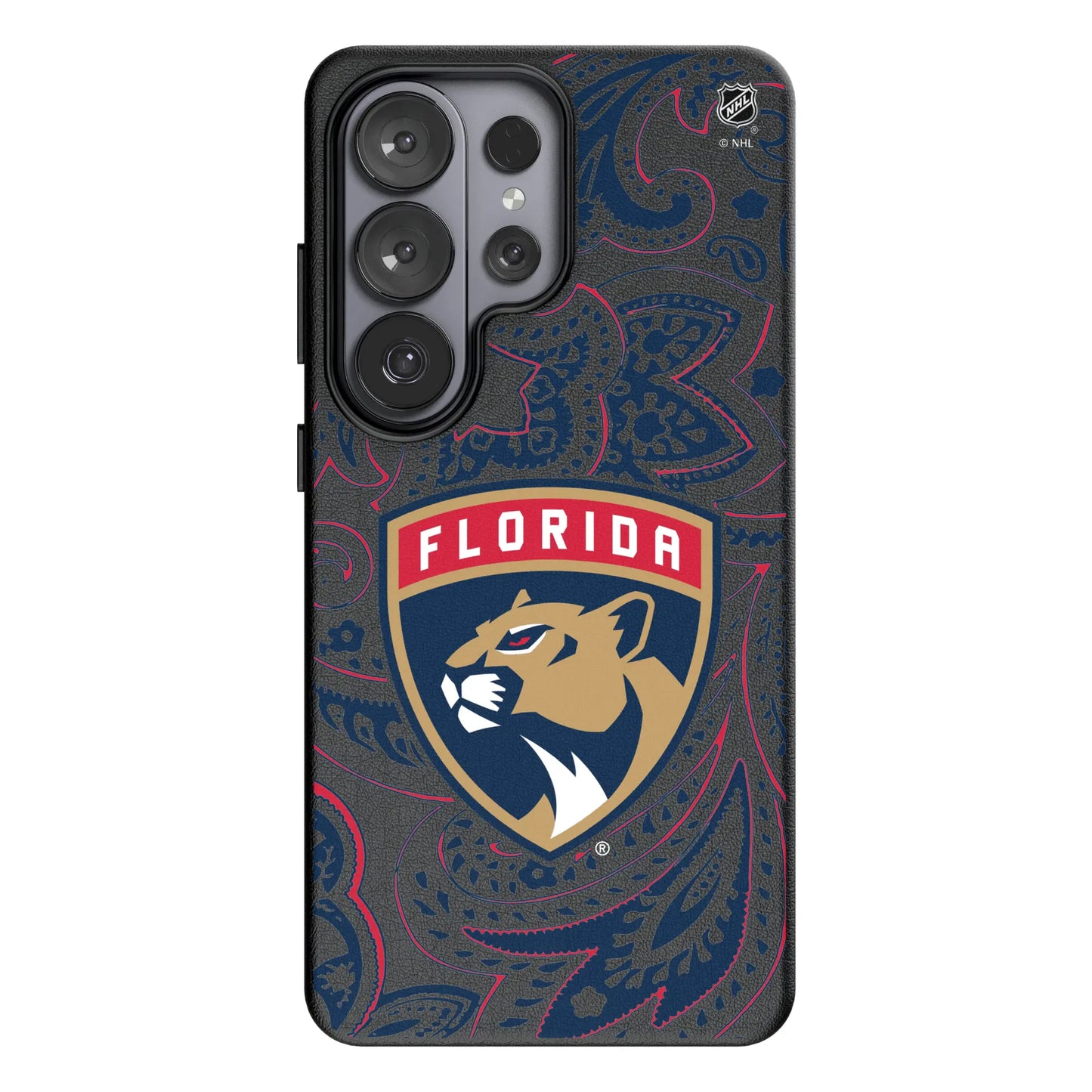 Florida Panthers Paisley MagSafe Compatible Phone Case for Samsung Galaxy