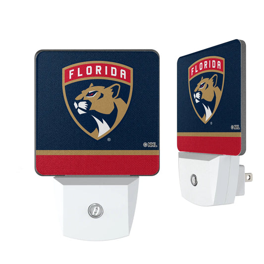 Florida Panthers Stripe Night Light 2-Pack