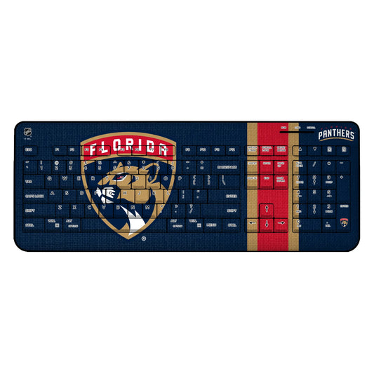 Florida Panthers Stripe Wireless USB Keyboard