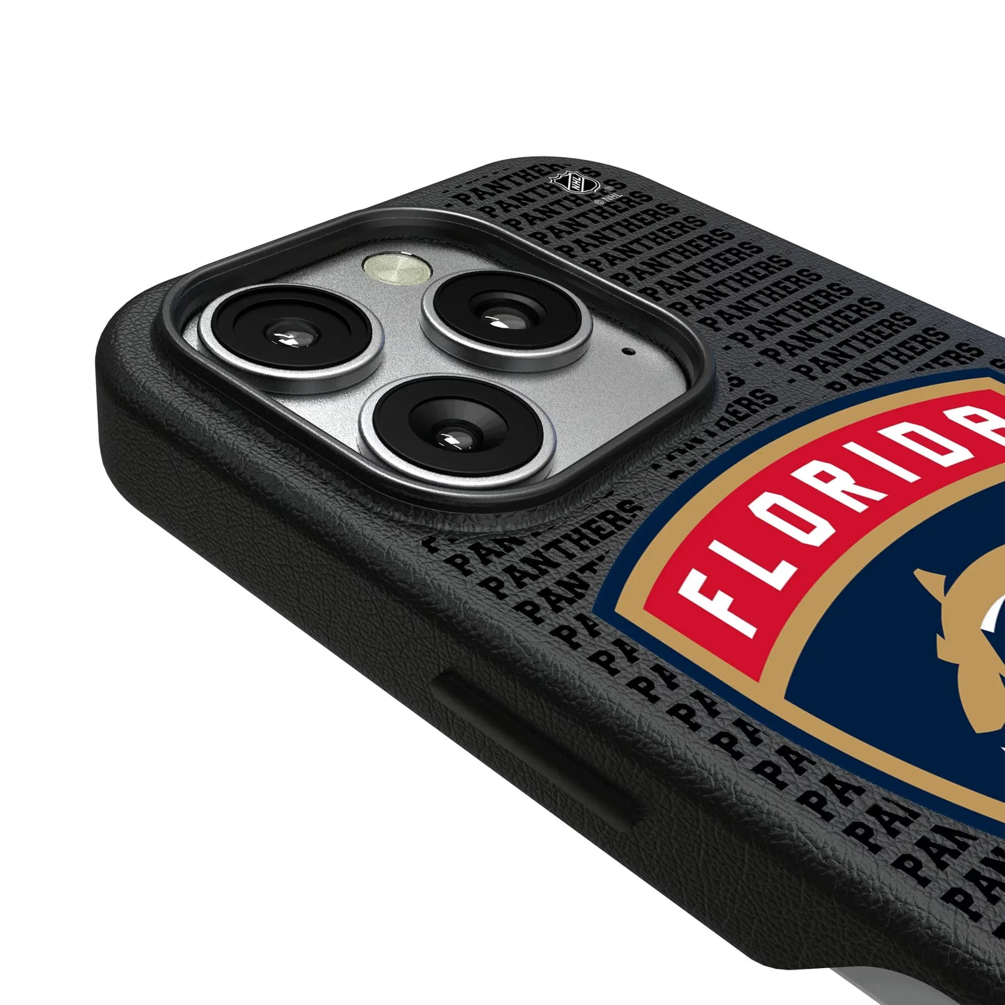 Florida Panthers Text Backdrop MagSafe Compatible Phone Case for Apple iPhone
