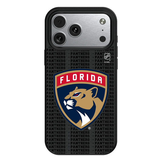 Florida Panthers Text Backdrop MagSafe Compatible Phone Case for Apple iPhone