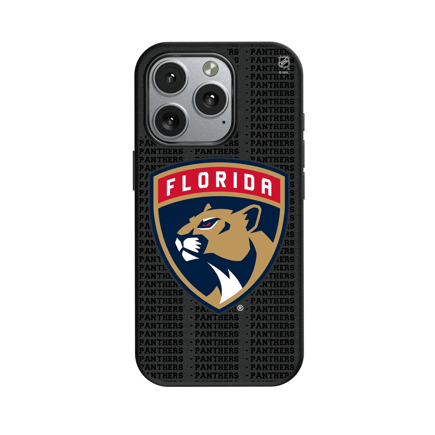 Florida Panthers Text Backdrop MagSafe Compatible Phone Case for Apple iPhone