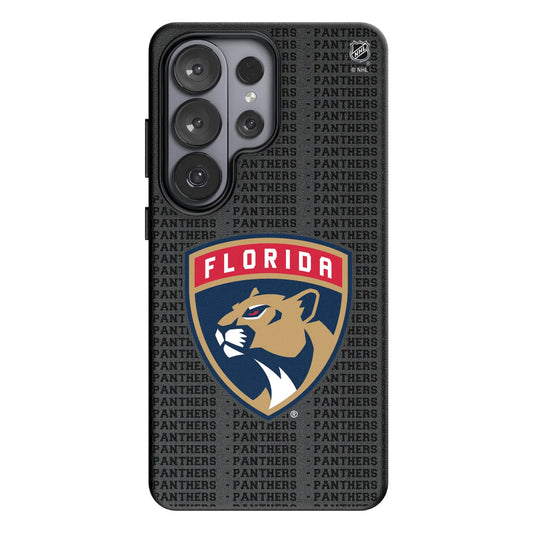 Florida Panthers Text Backdrop MagSafe Compatible Phone Case for Samsung Galaxy