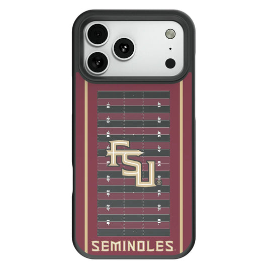Florida State University Seminoles Athletic Wordmark Field Bump Phone Case for Apple iPhone