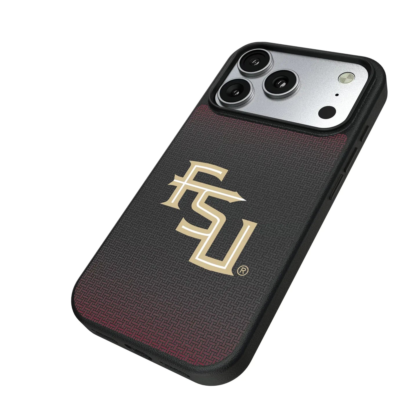 Florida State University Seminoles Athletic Wordmark Linen MagSafe Compatible Phone Case for Apple iPhone