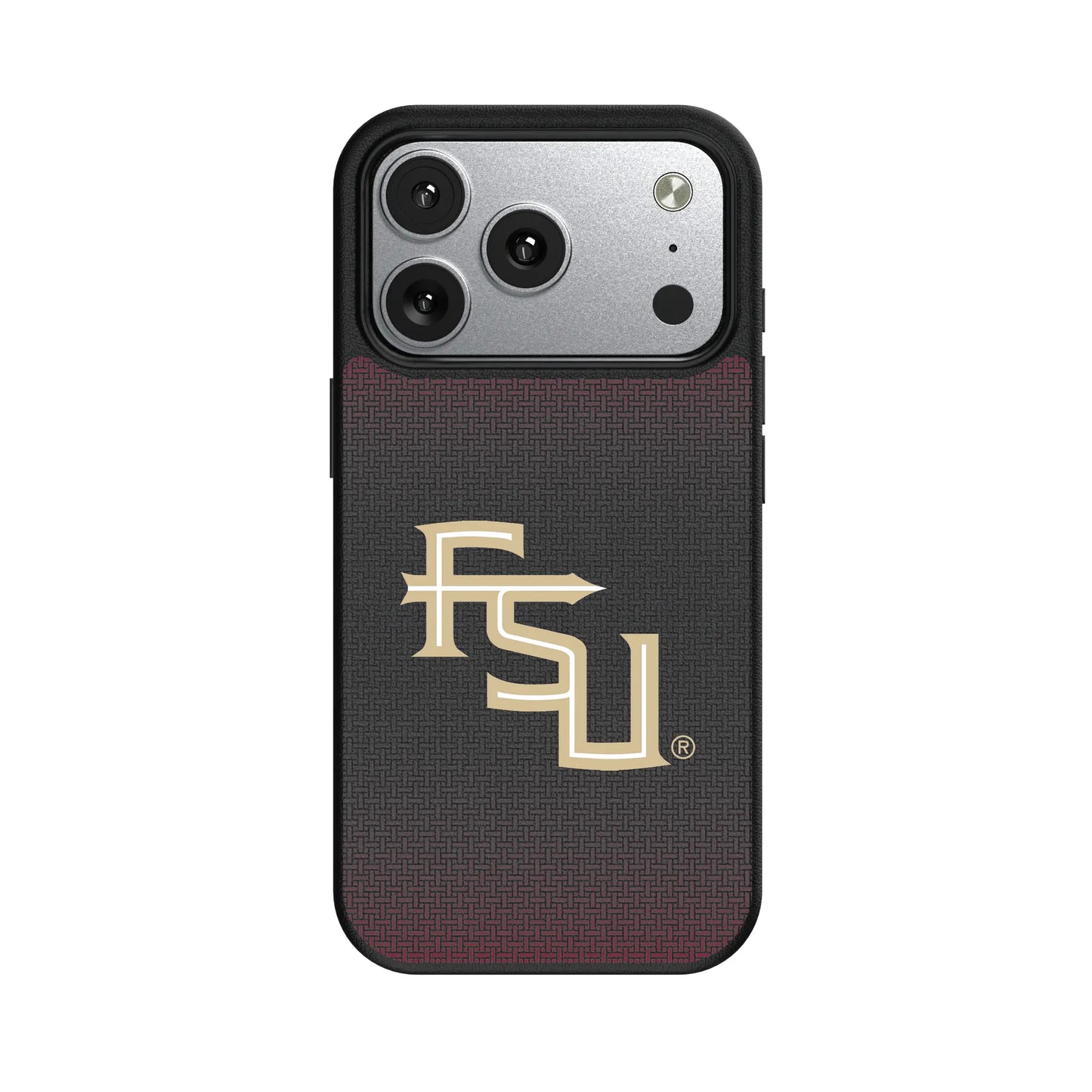 Florida State University Seminoles Athletic Wordmark Linen MagSafe Compatible Phone Case for Apple iPhone