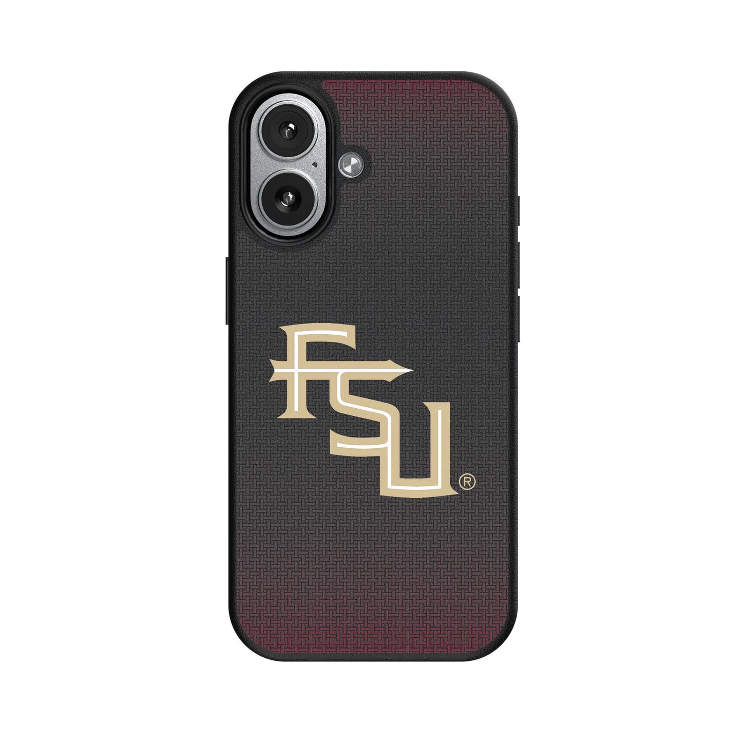 Florida State University Seminoles Athletic Wordmark Linen MagSafe Compatible Phone Case for Apple iPhone