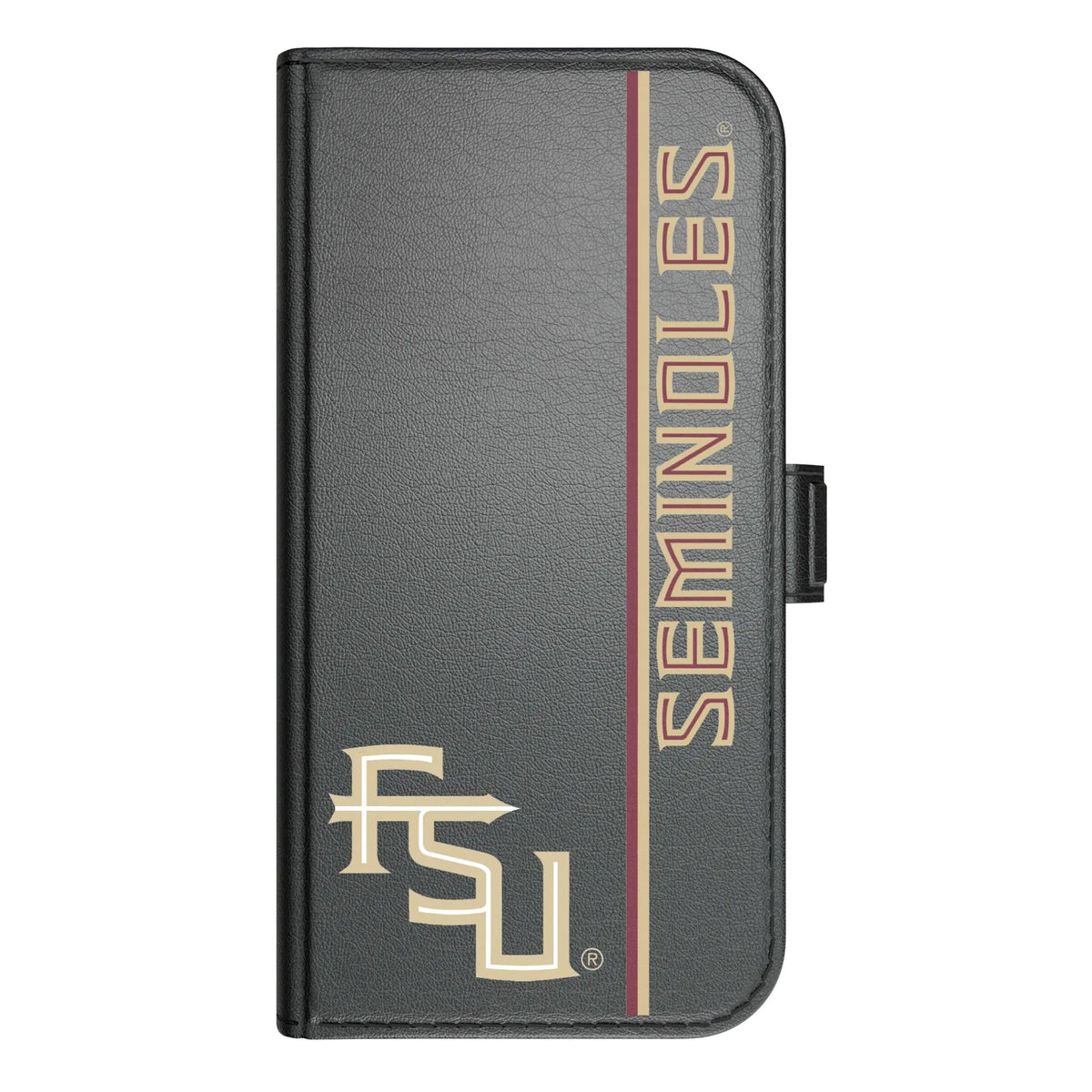 Florida State University Seminoles Athletic Wordmark Sidebar Folio 2.0 Case for Apple iPhone