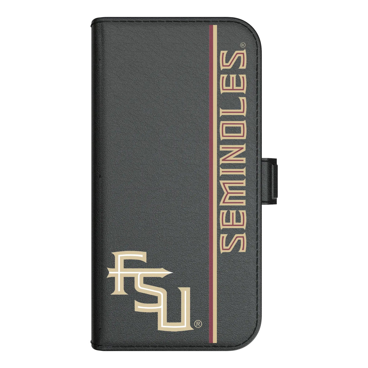 Florida State University Seminoles Athletic Wordmark Sidebar Folio 2.0 Case for Apple iPhone